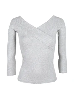 Hdl Milano T-shirt donna con incrocio