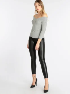 Hdl Milano T-shirt donna con incrocio