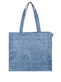 Hernan Borsa shopper della spesa con stampe - blu