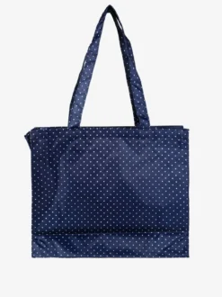 Hernan Borsa shopper della spesa con stampe - blu scuro