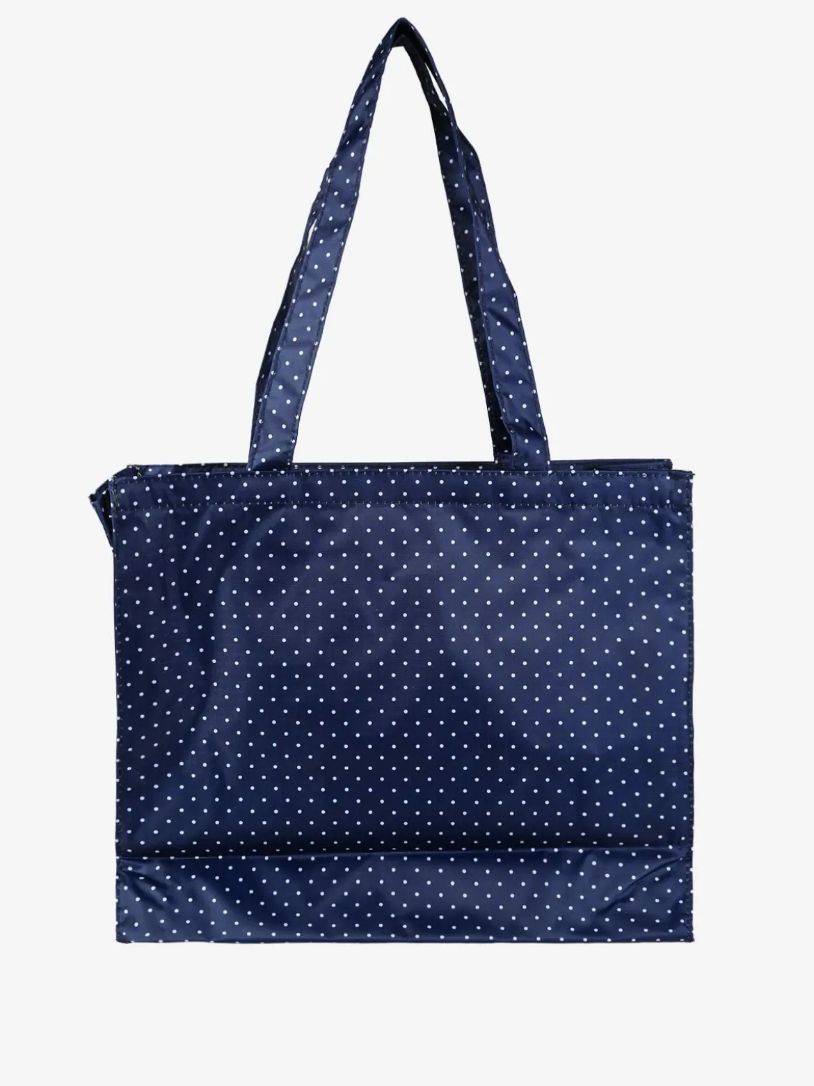 Hernan Borsa shopper della spesa con stampe - blu scuro
