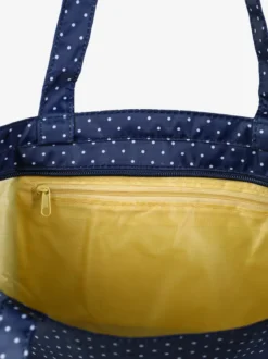 Hernan Borsa shopper della spesa con stampe - blu scuro