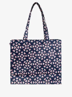 Hernan Borsa shopper della spesa con stampe - blu scuro