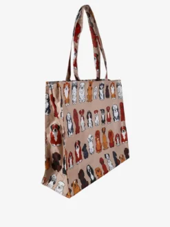 Hernan Borsa shopper della spesa con stampe - khaki