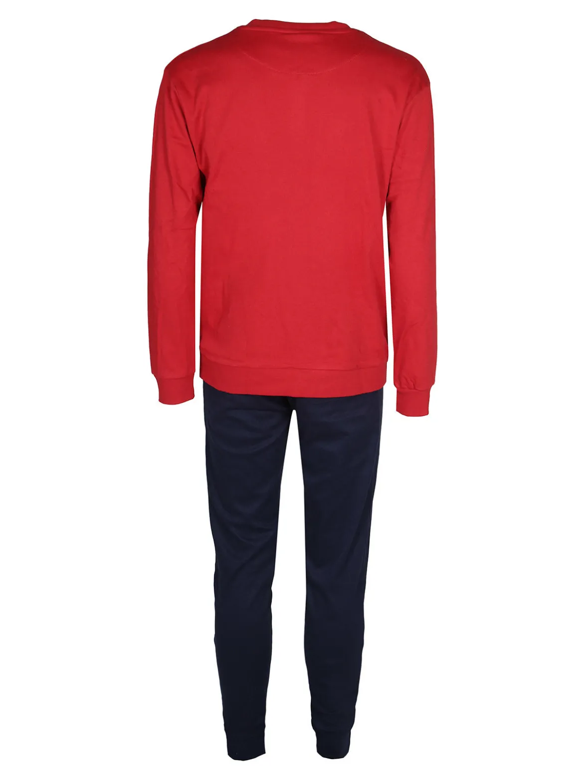 Hollywood Pigiama lungo da uomo in cotone interlock