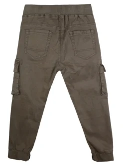 Hollywork Pantaloni cargo da bambino con tasconi: