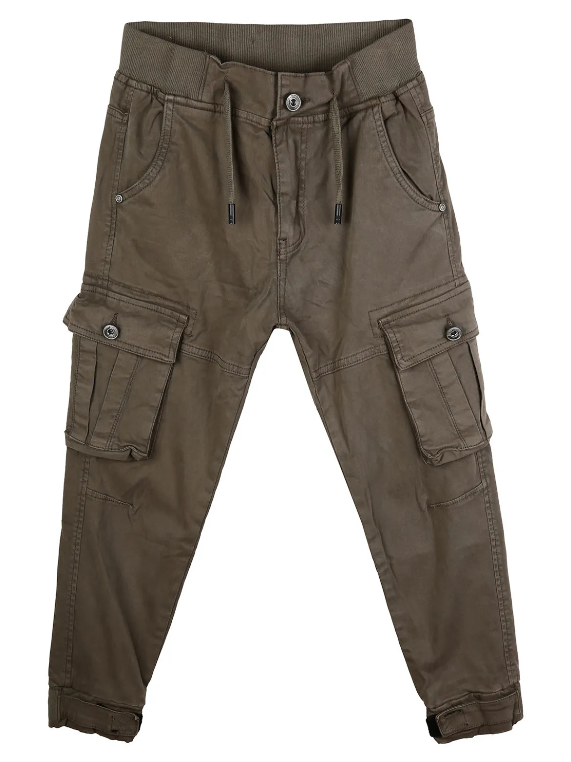Hollywork Pantaloni cargo da bambino con tasconi: