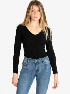 Honey Winter Pullover donna con scollo a V