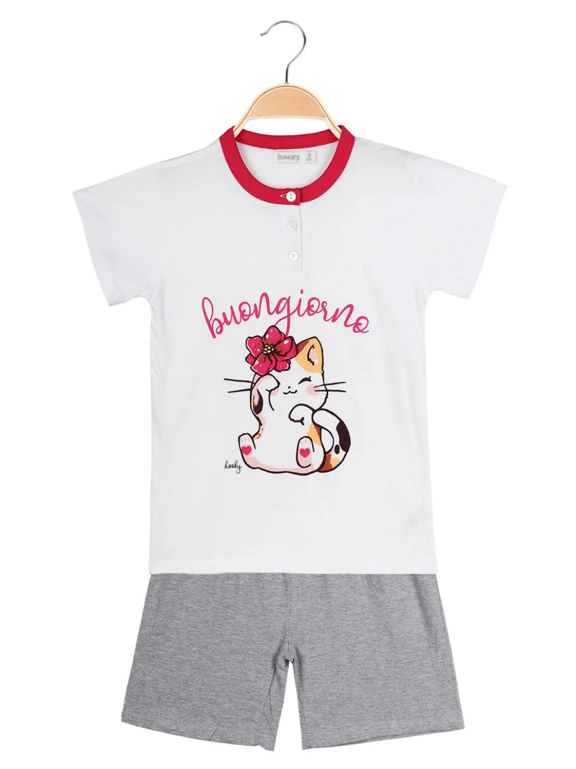 Hooky Pigiama estivo bimba 2 pezzi