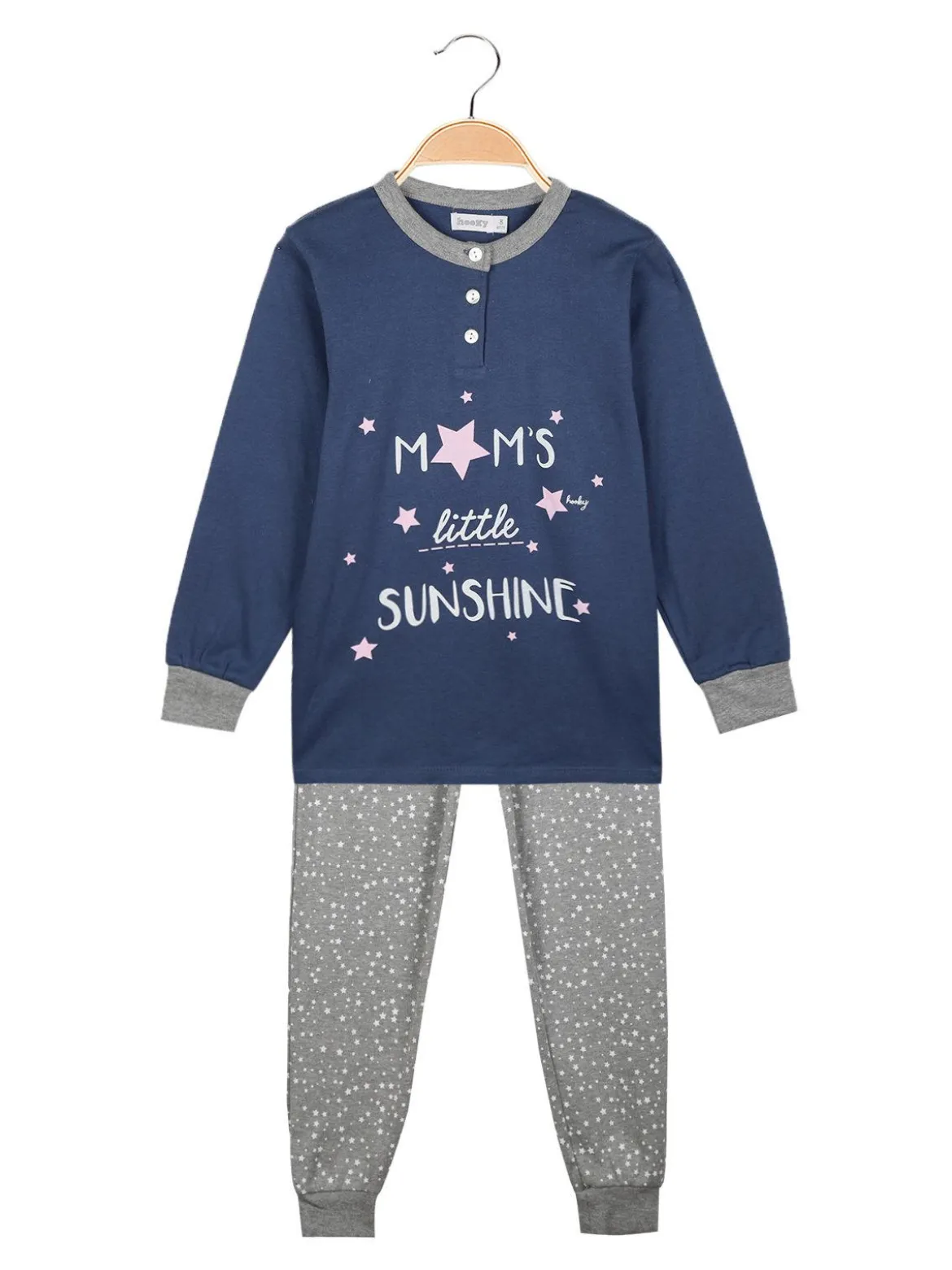 Hooky Pigiama lungo bambina con stampa