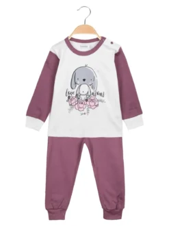 Hooky Pigiama lungo per neonata con bottoncini