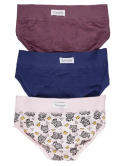 Hooky Slip bimba con stampe animaletti confezione 3 pezzi