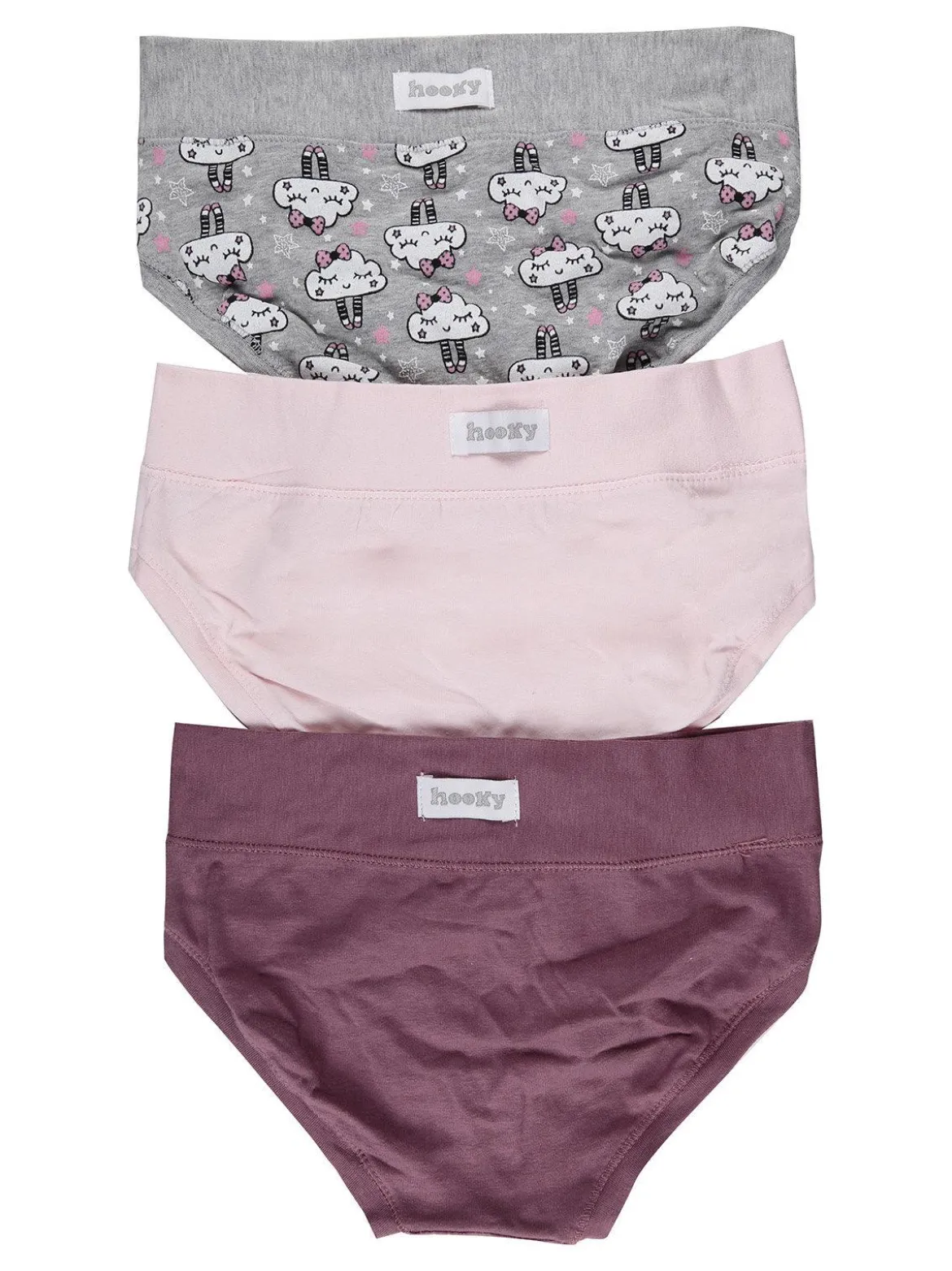 Hooky Slip bimba stampe confezione 3 pezzi