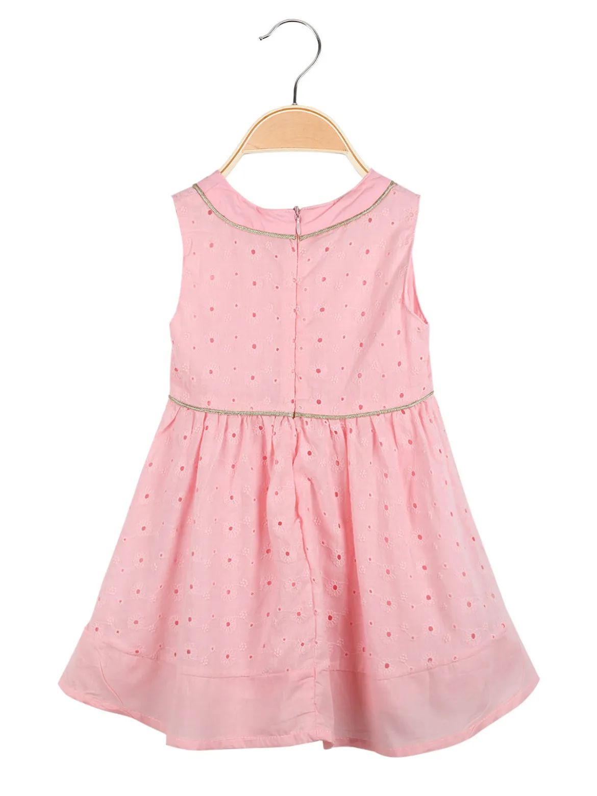 Hope Star Abito smanicato in cotone da neonata