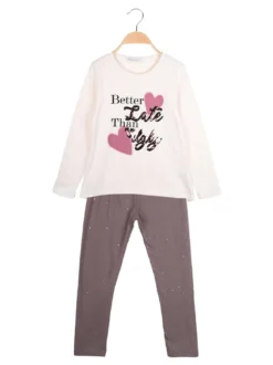 Hope Star Completo 2 pezzi da ragazza t-shirt+leggins