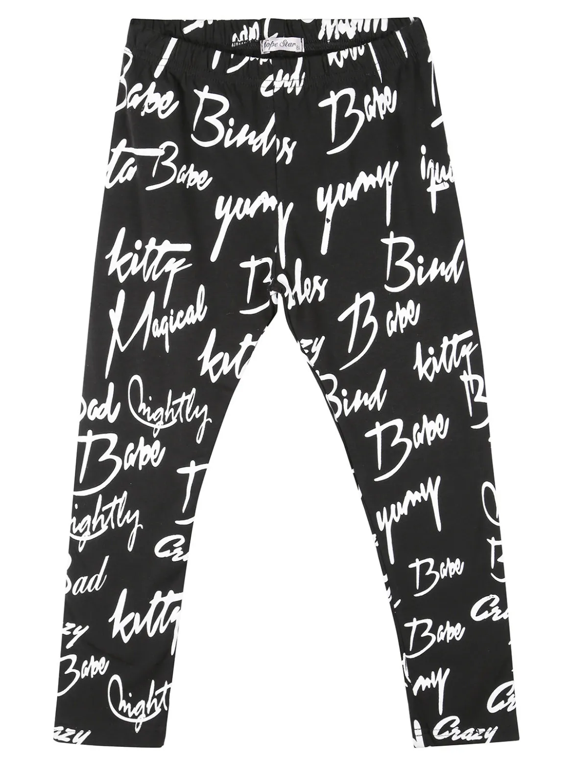 Hope Star Leggings da bambina con scritte