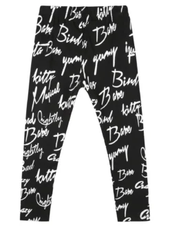Hope Star Leggings da bambina con scritte