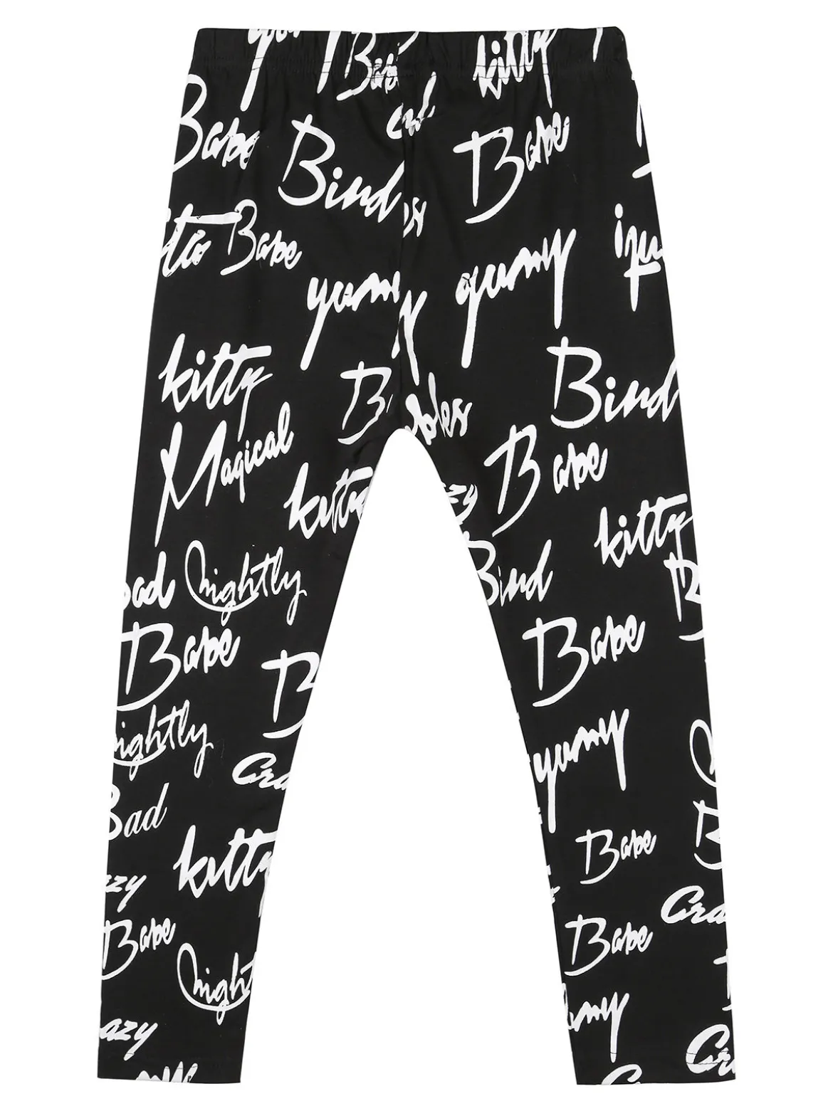 Hope Star Leggings da bambina con scritte