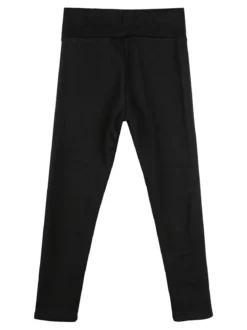 Hope Star Leggings felpati da bambina - nero