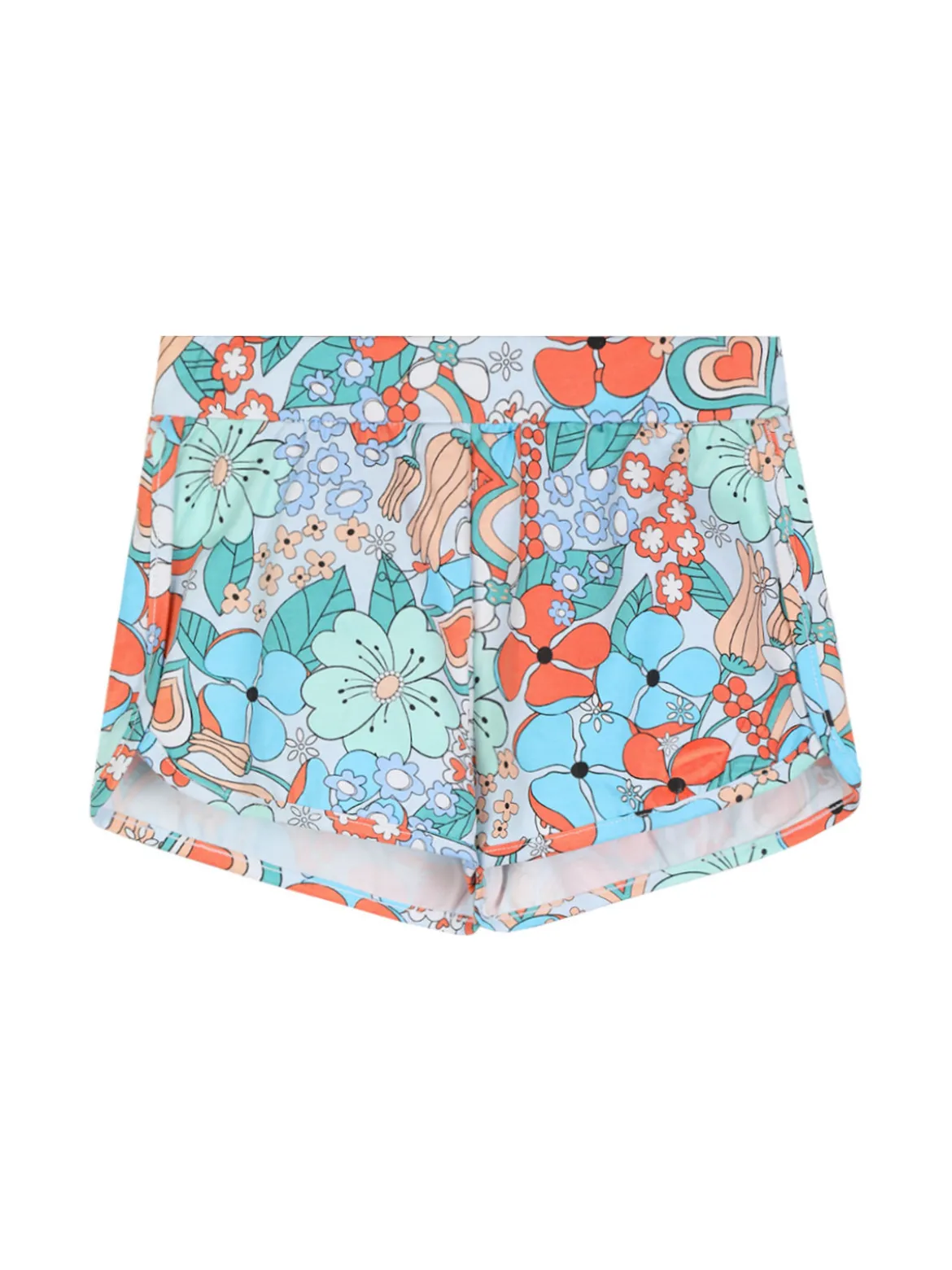 Hope Star Shorts in cotone da bambina con stampe