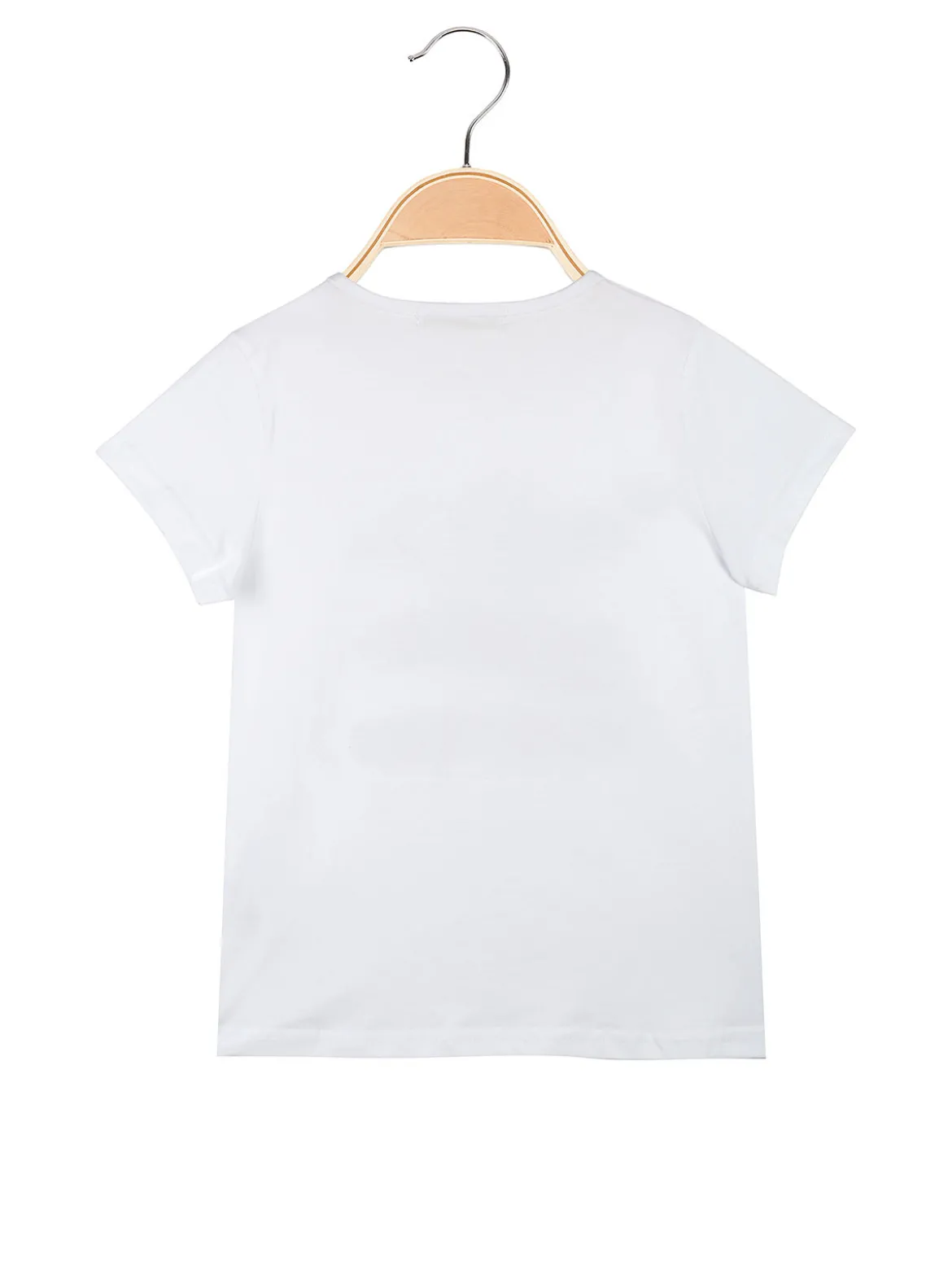 Hope Star T-shirt da bambina in cotone con strass