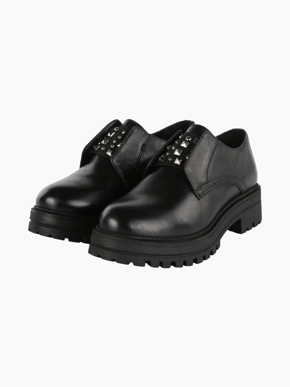Hosis You Mocassini in vera pelle donna con borchie
