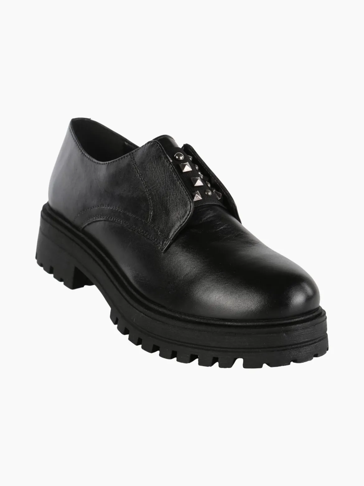 Hosis You Mocassini in vera pelle donna con borchie