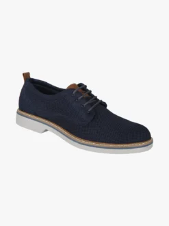 Igi&Co Francesine stringate da uomo in maglia - blu scuro