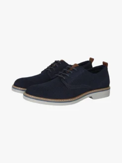 Igi&Co Francesine stringate da uomo in maglia - blu scuro