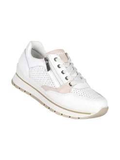 Igi&Co Sneakers casual in pelle da donna con zip e lacci