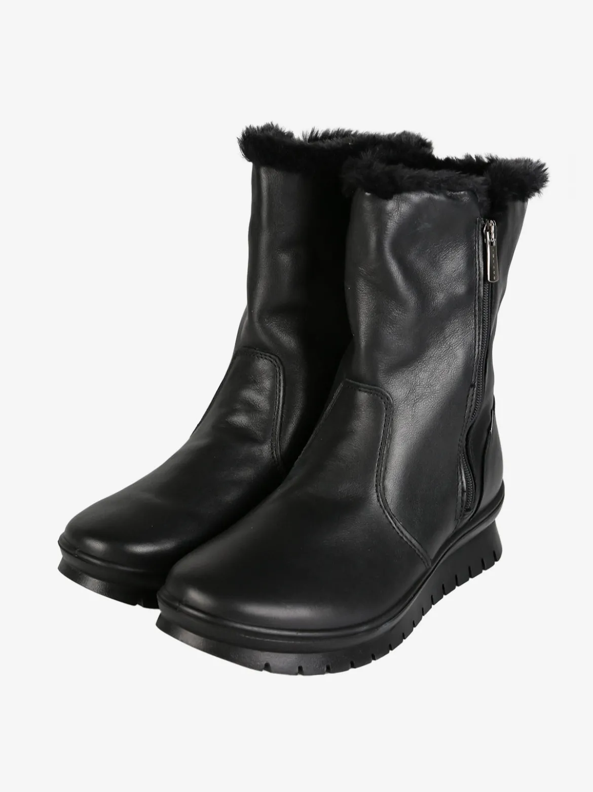 Igi&Co Stivaletti donna in pelle con interno in ecopelo