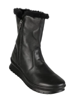 Igi&Co Stivaletti donna in pelle con interno in ecopelo