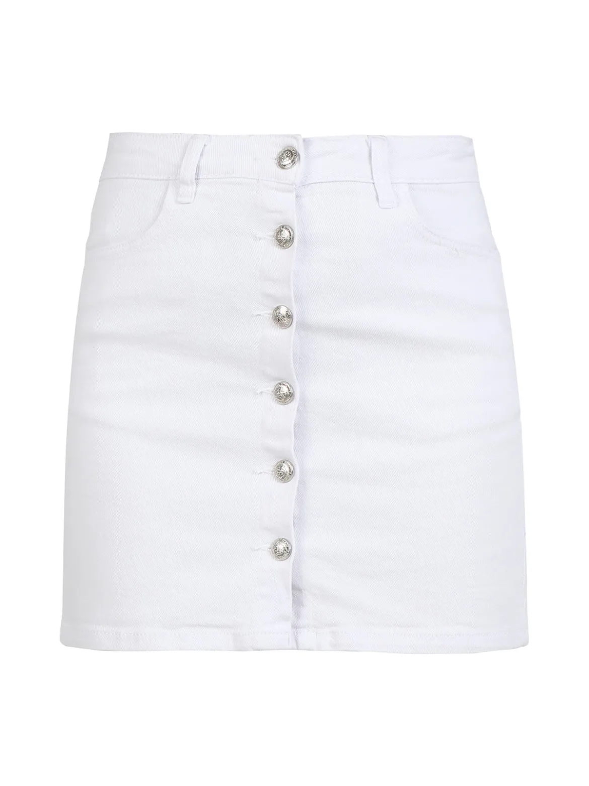I Jeans Gonna in jeans da donna con bottoni decorati