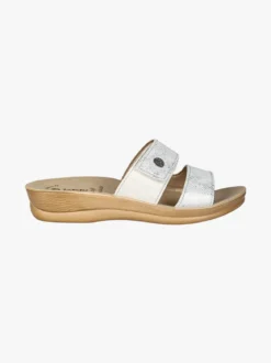 Inblu Ciabatte donna con cinturino a strappo - bianco