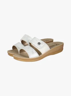 Inblu Ciabatte donna con cinturino a strappo - bianco