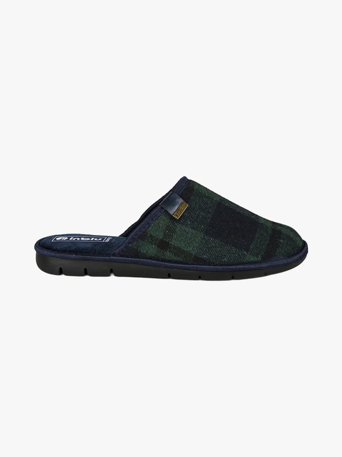 Inblu Pantofole da uomo invernali - blu scuro