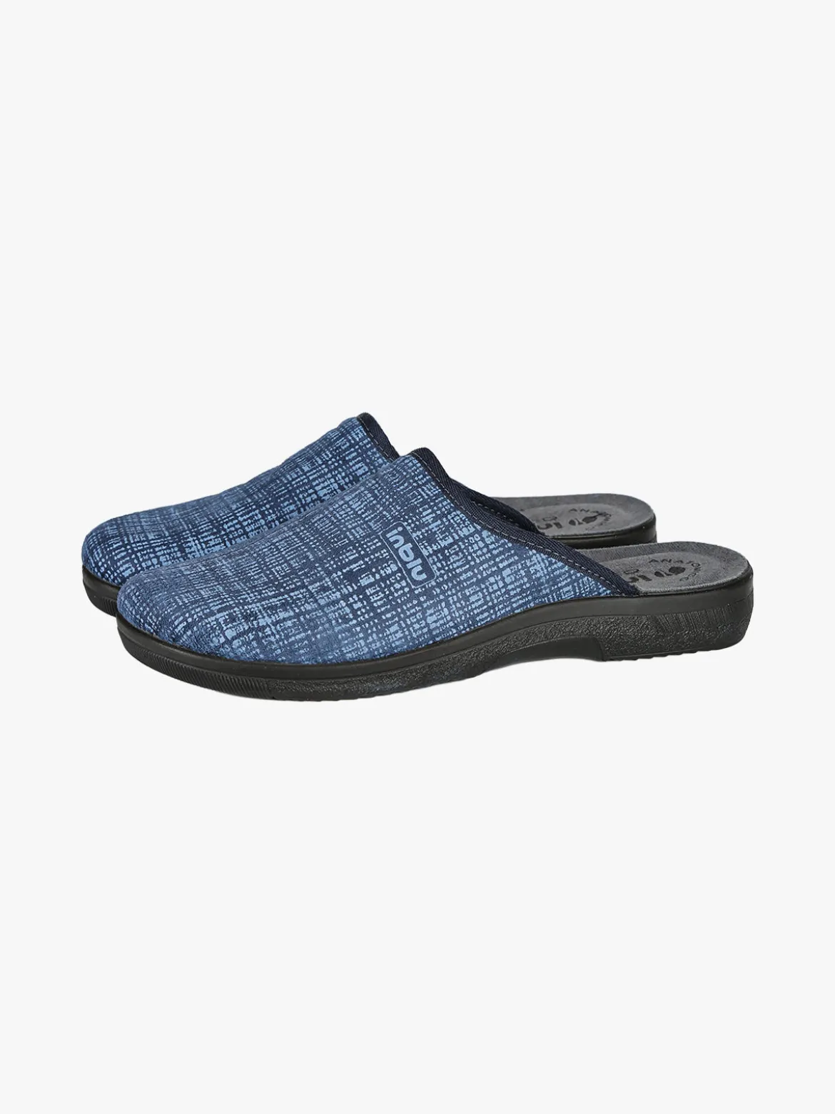 Inblu Pantofole da uomo invernali - blu scuro