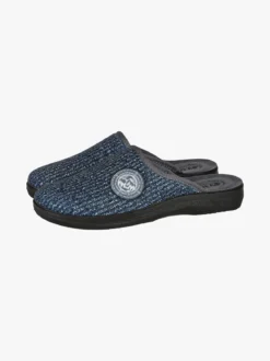 Inblu Pantofole da uomo invernali scamosciate - grigio scuro
