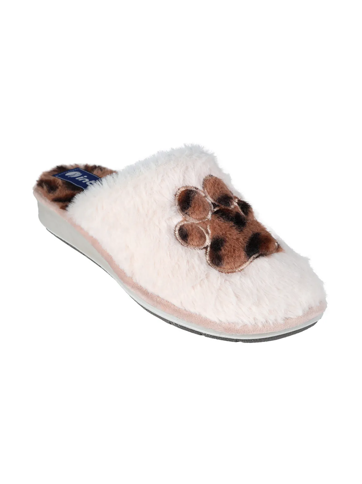Inblu Pantofole donna in ecopelo
