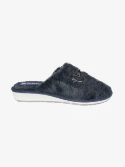Inblu Pantofole donna in ecopelo con zeppa