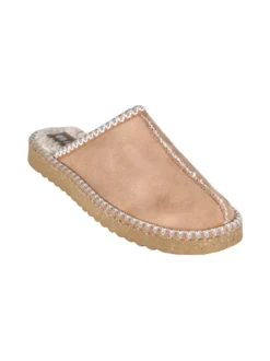 Inblu Pantofole donna in tessuto scamosciato