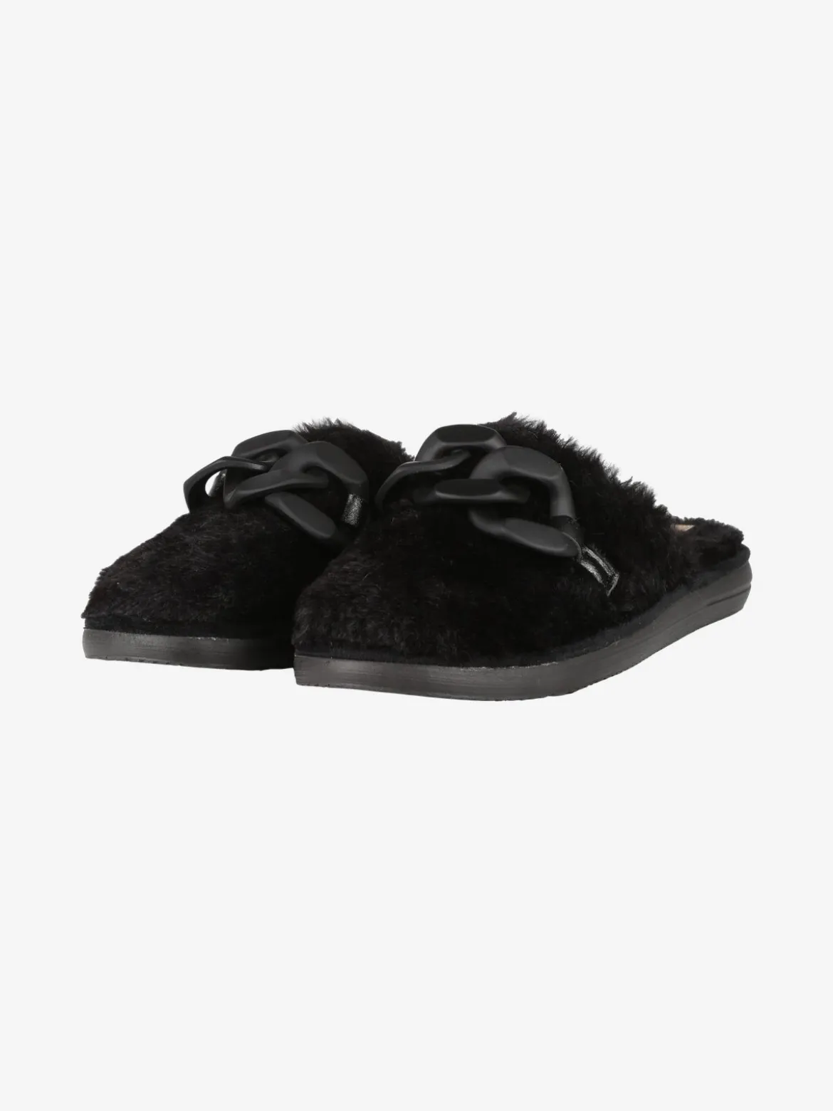 Inblu Pantofole donna pelose con catena