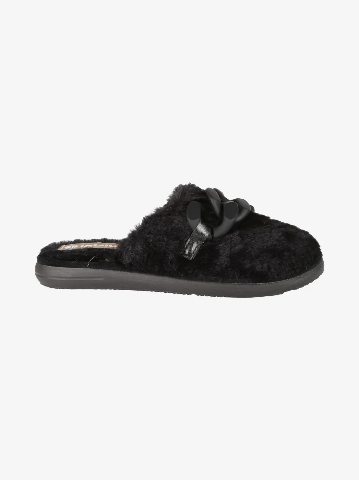 Inblu Pantofole donna pelose con catena