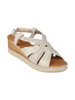 Inblu Sandali da donna con zeppa e borchie