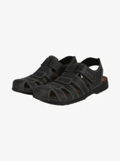 Inblu Sandali uomo con puntale chiuso e cinturino a strappo