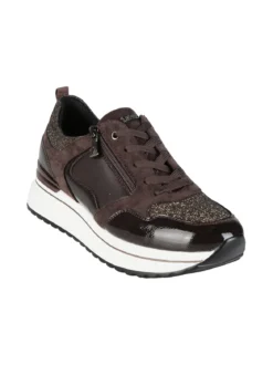 Inblu Sneakers donna lurex con platform