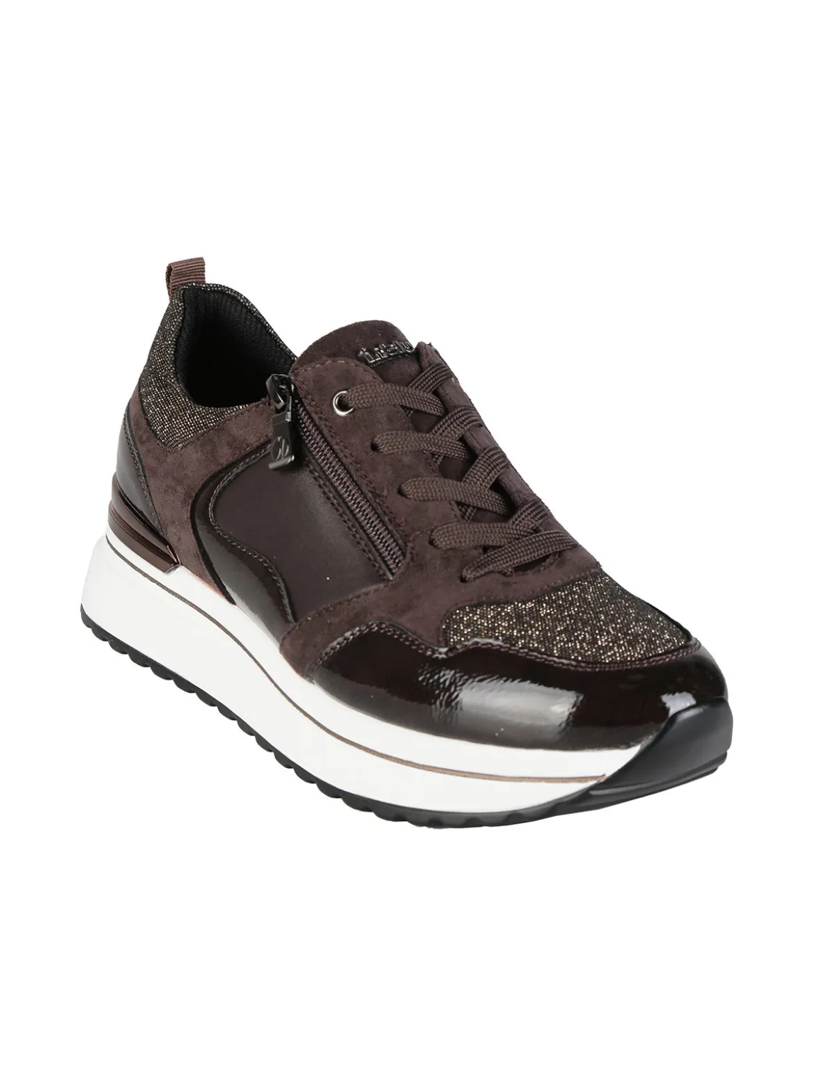 Inblu Sneakers donna lurex con platform