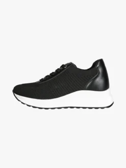 Inblu Sneakers sportive da donna in maglia con air - nero