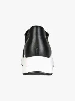 Inblu Sneakers sportive da donna in maglia con air - nero