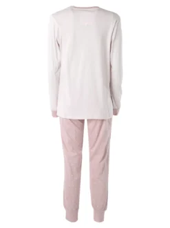 Infiore GALAXY Pigiama lungo da donna in cotone con stampe - rosa